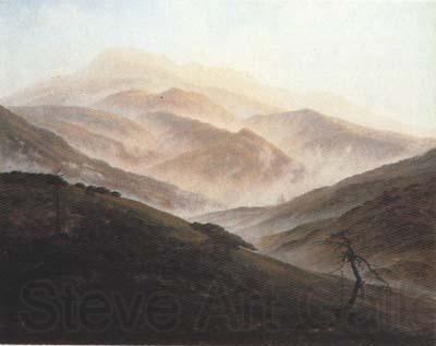 Caspar David Friedrich Memory of the Riesengebirge (mk10) Spain oil painting art